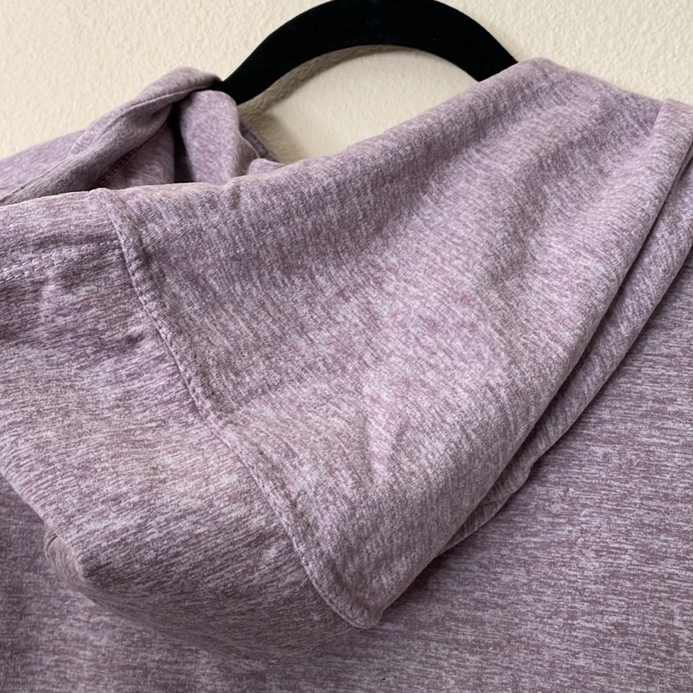 Serene Tangerine Pullover Hoodie Lavender Heather Gray Size XL - Picture 5 of 7